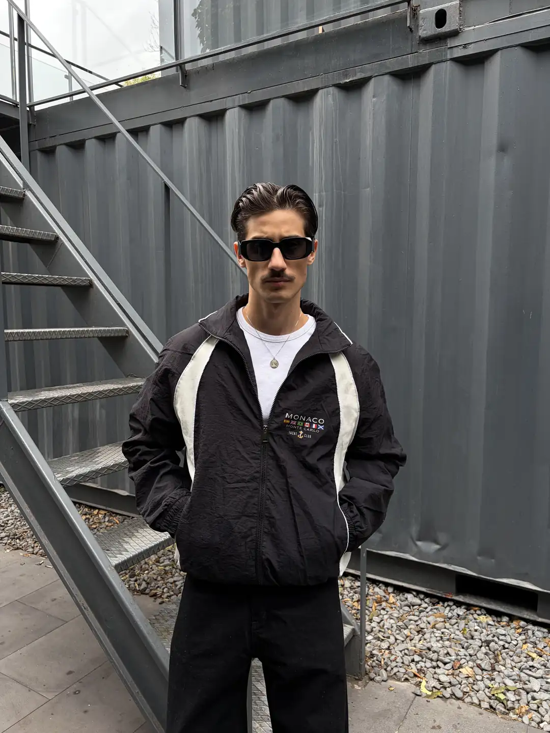 Monaco Piped Bomber Ceket