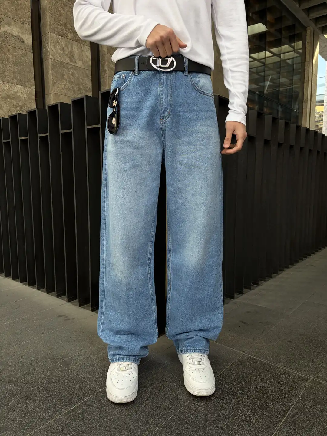 Mavi Baggy Jean