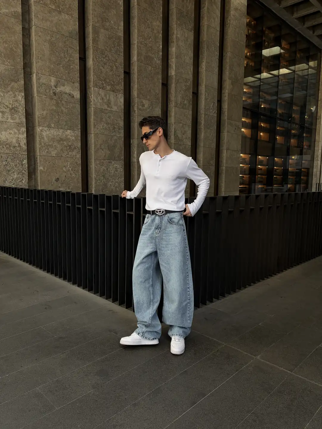 Açık Mavi Extra Baggy Jean