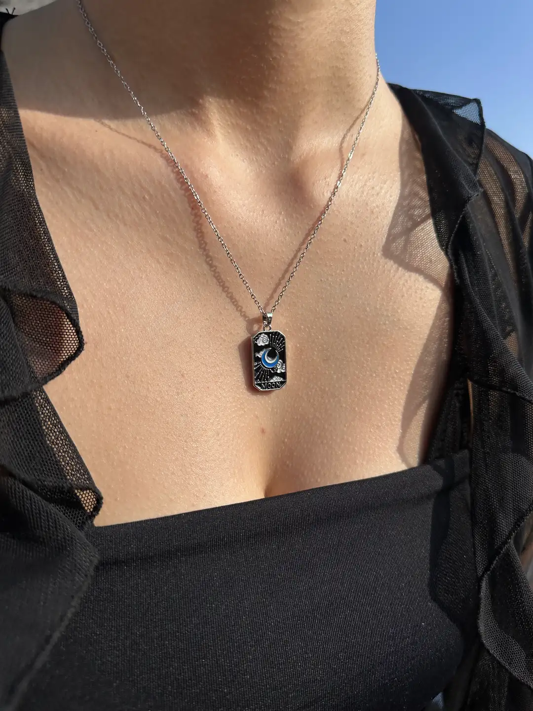 Dark Moon Necklace