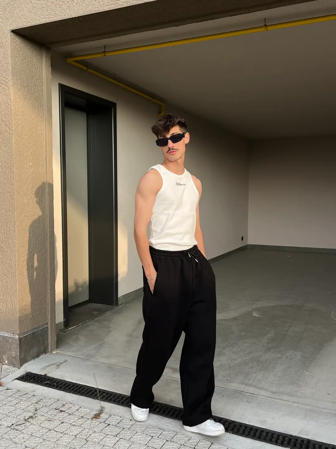 Basic baggy eşofman altı