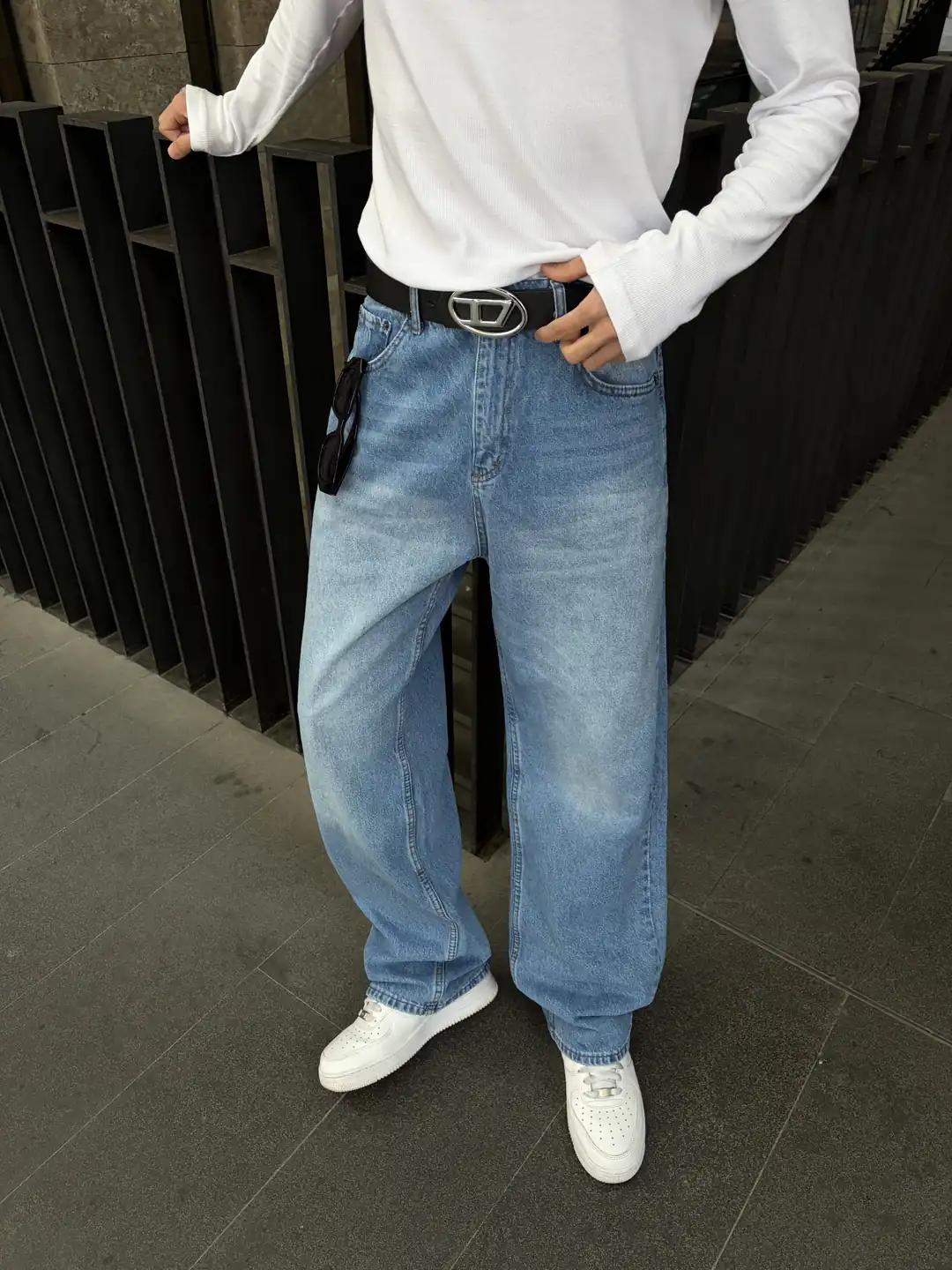 Mavi Baggy Jean