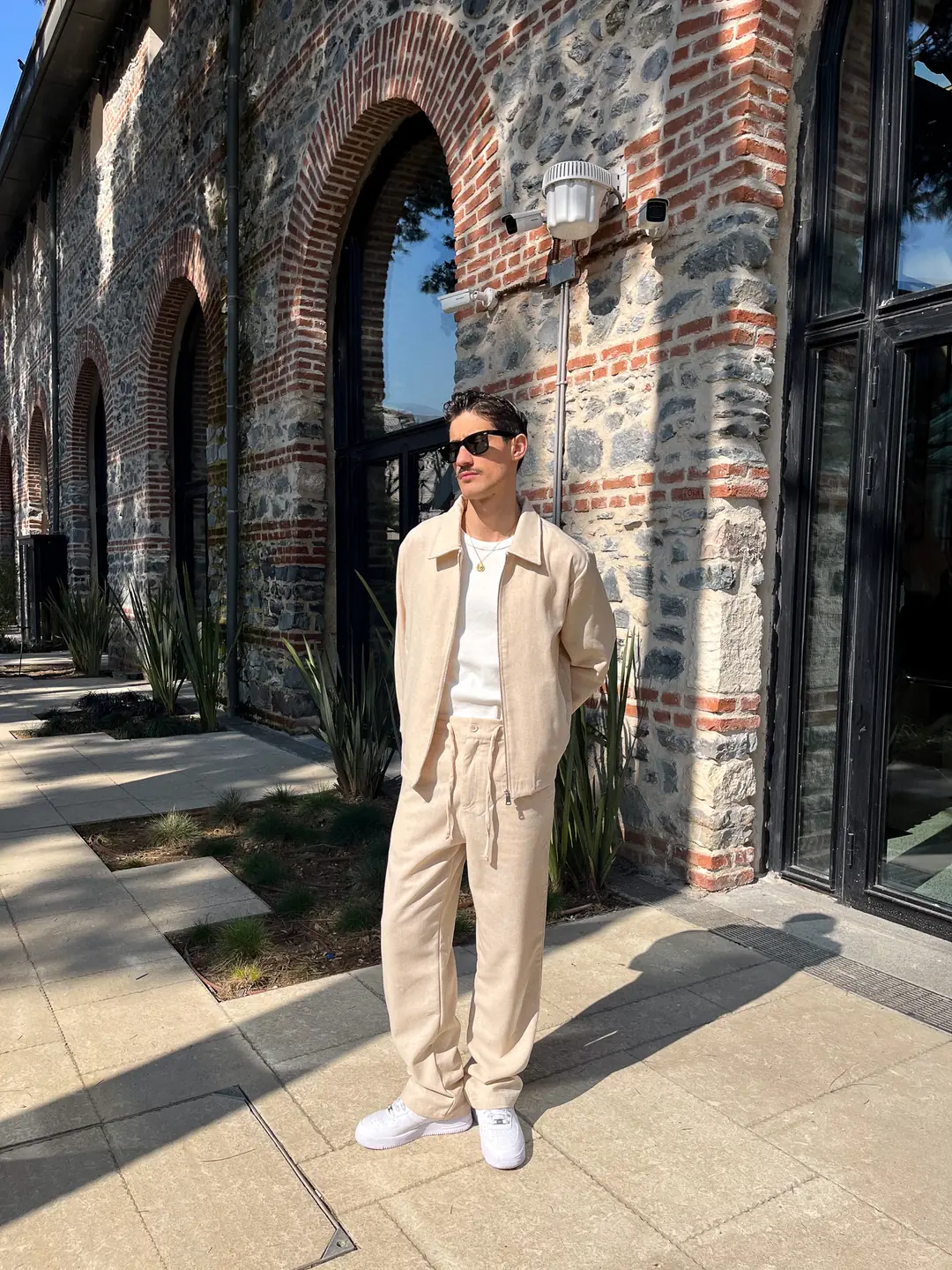 Ürün görseli: Loftpace Summerline Keten Takım - Bej