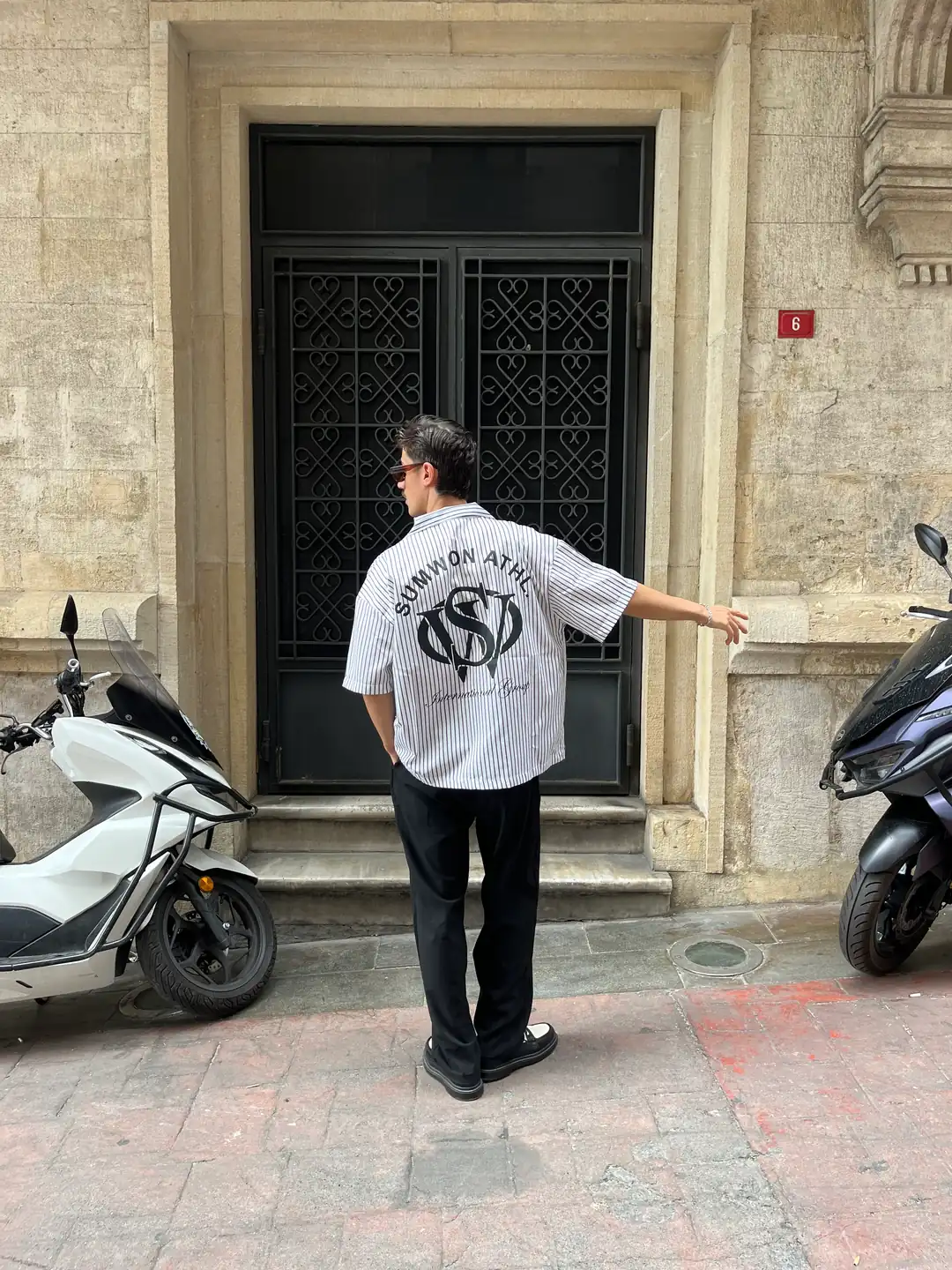 Sumwon Baskılı Oversize Gömlek