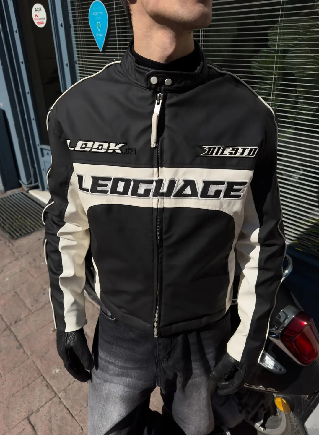 Leoguade Deri Ceket