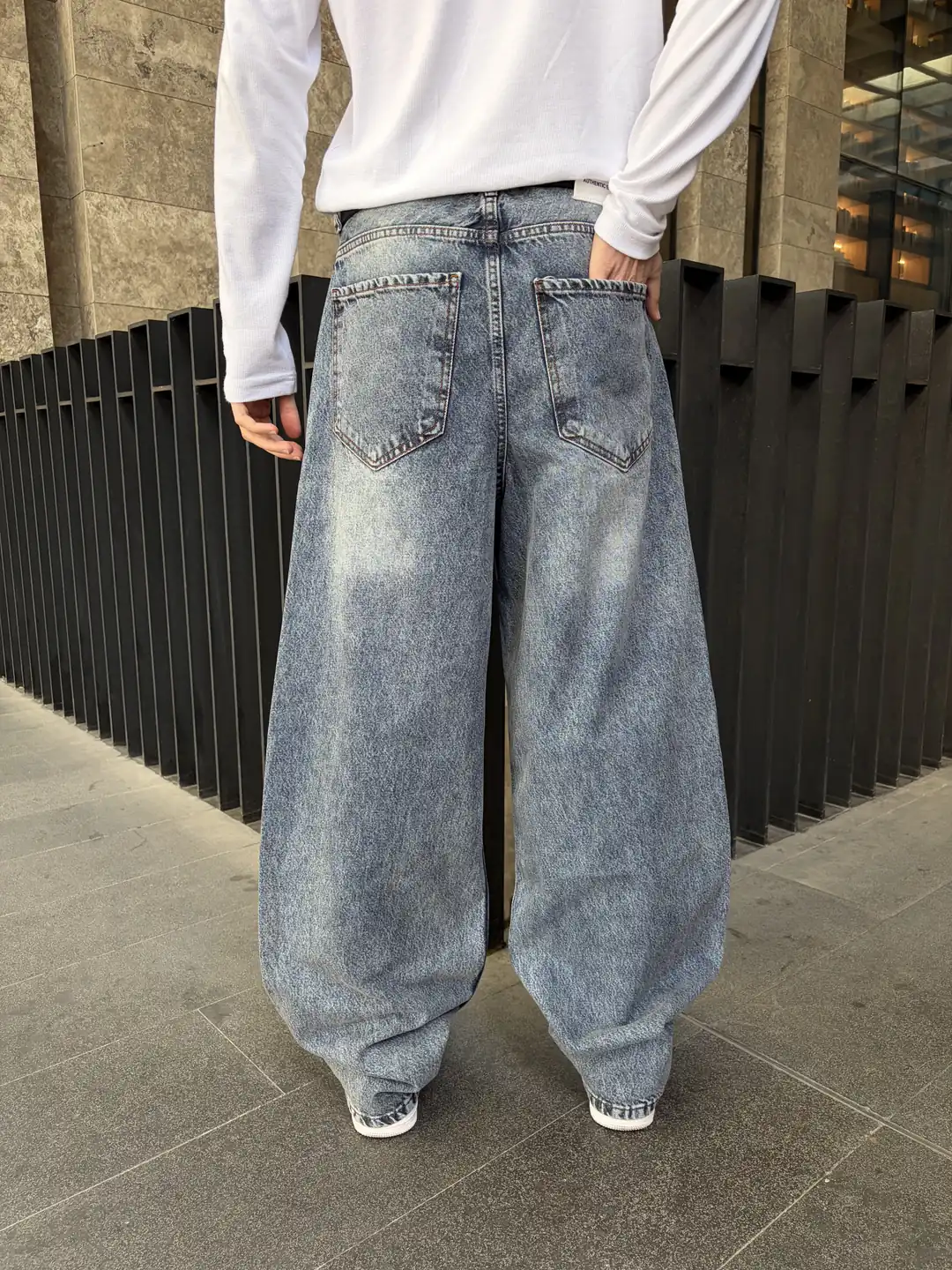 Buz Mavisi Extra Baggy Jean