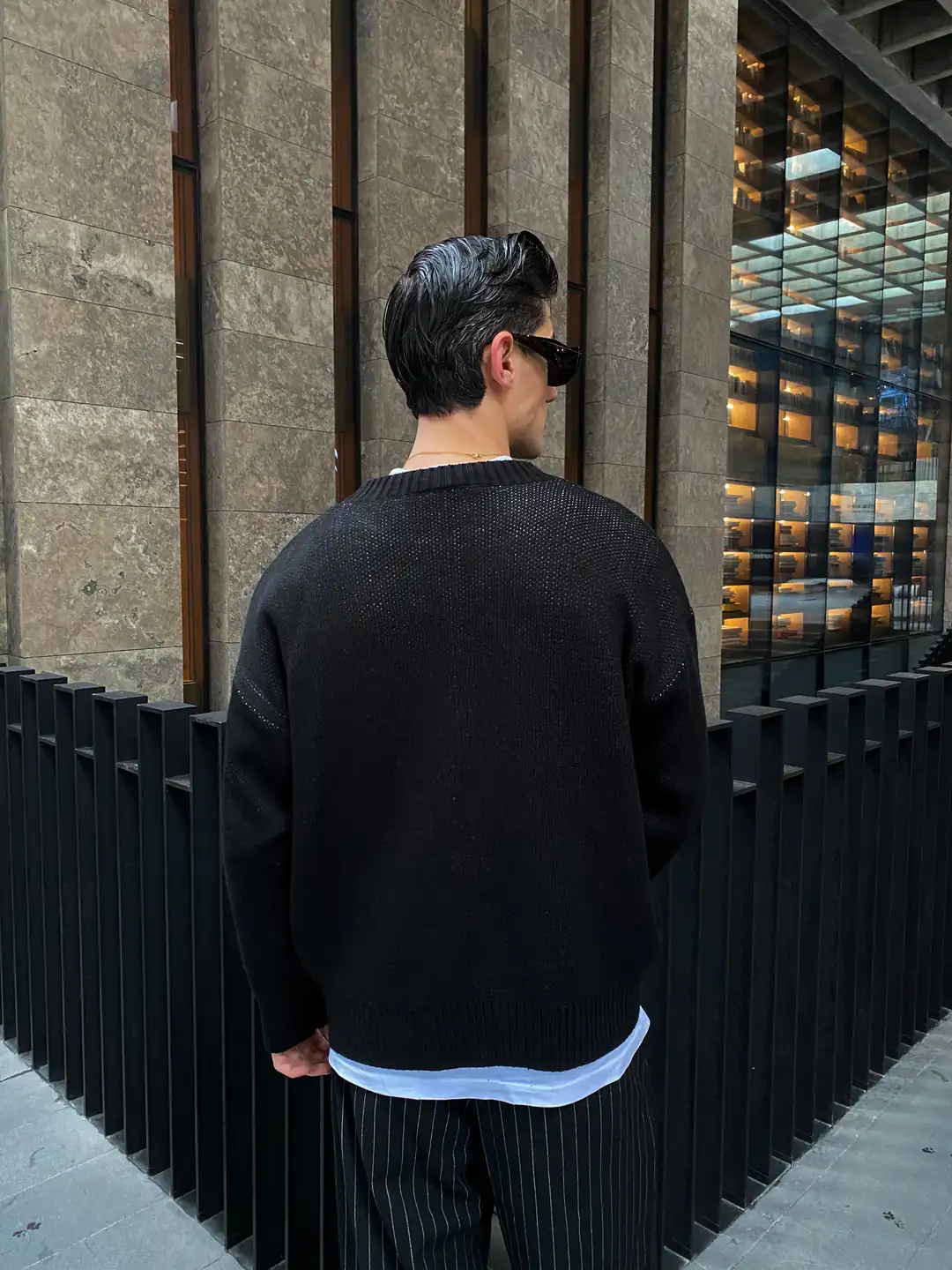 Modern City Oversize Triko Kazak