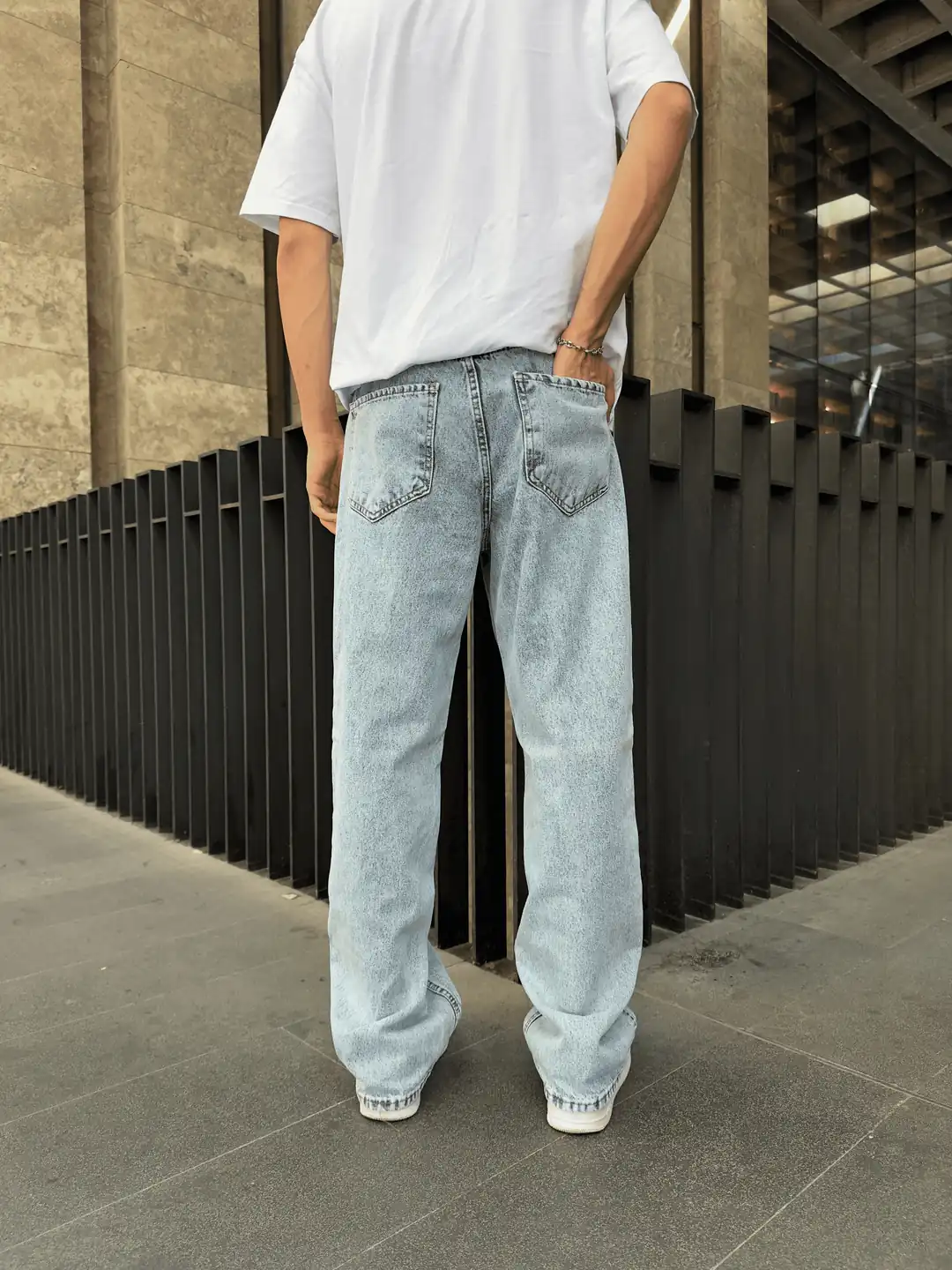 Kar Yıkama Baggy Jean