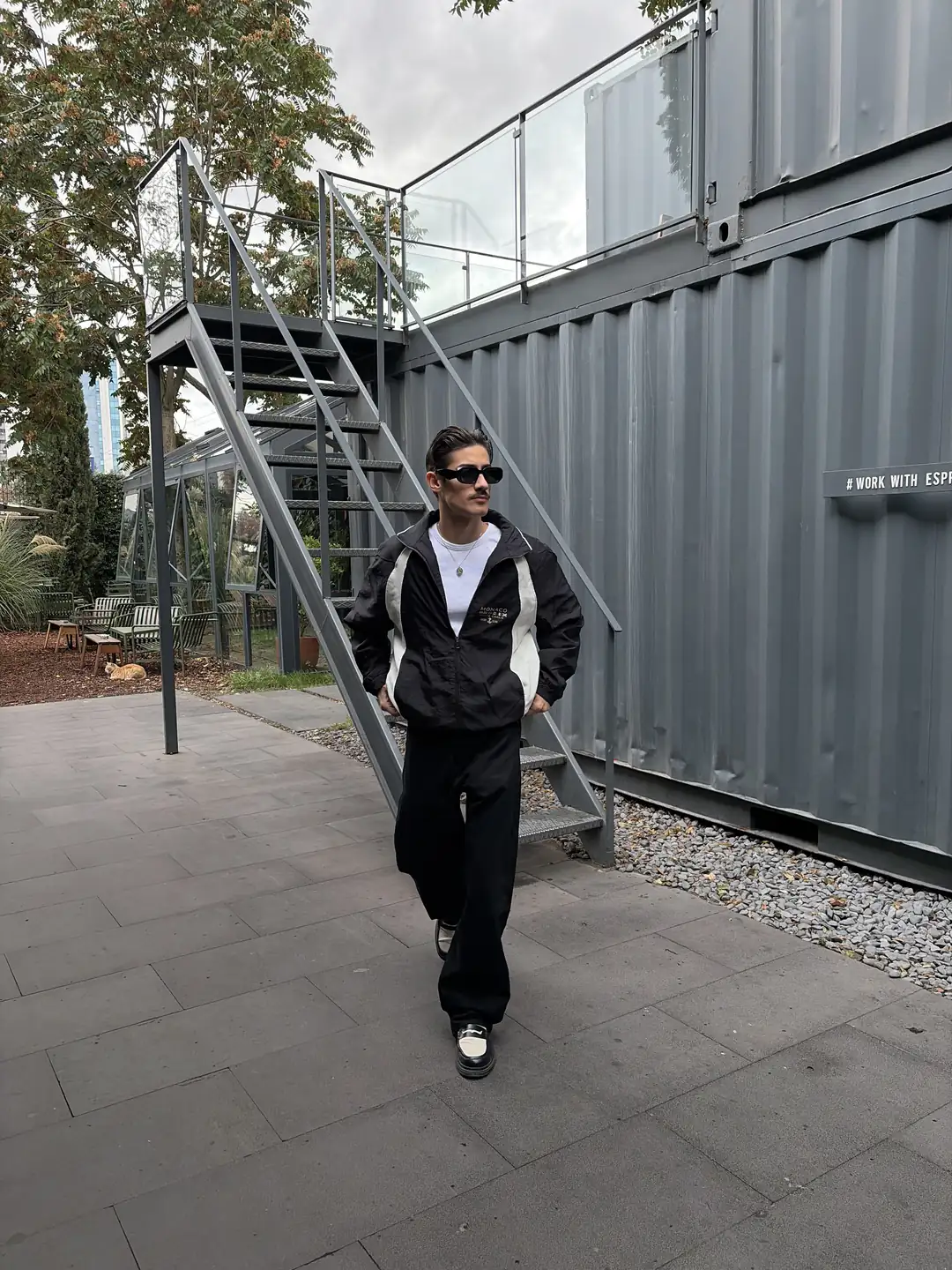 Monaco Piped Bomber Ceket