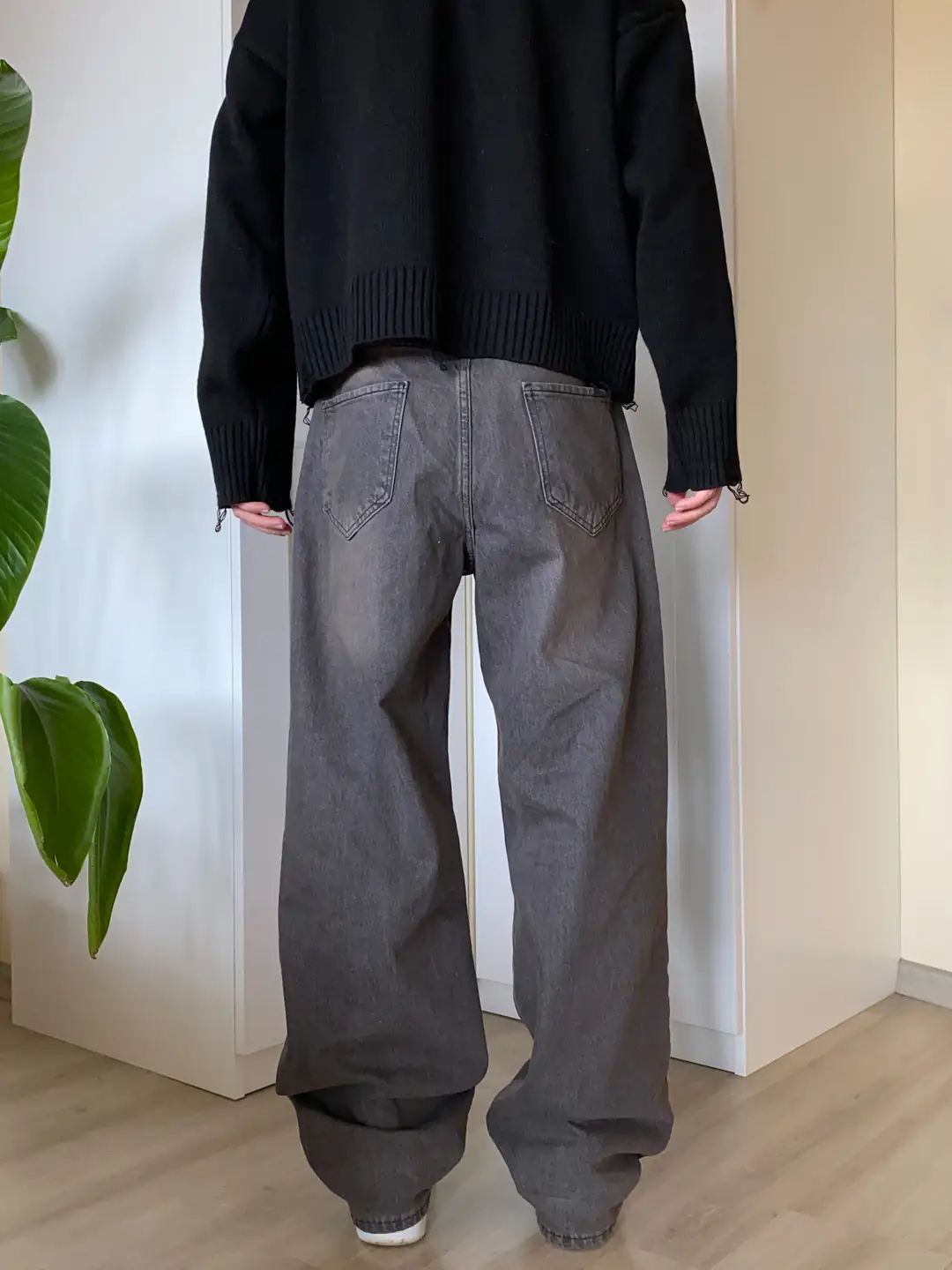Antrasit Baggy Jean