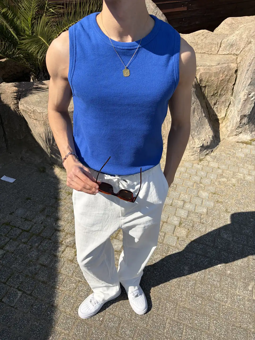 Ürün görseli: Fitilli Atlet - mavi