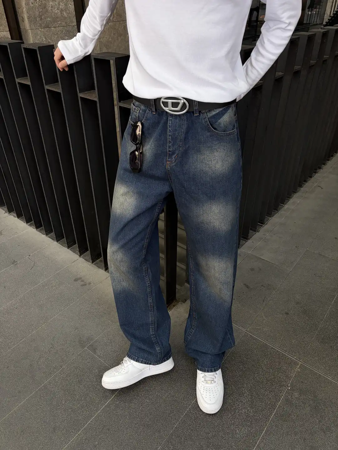 Retro Wash Baggy Jean