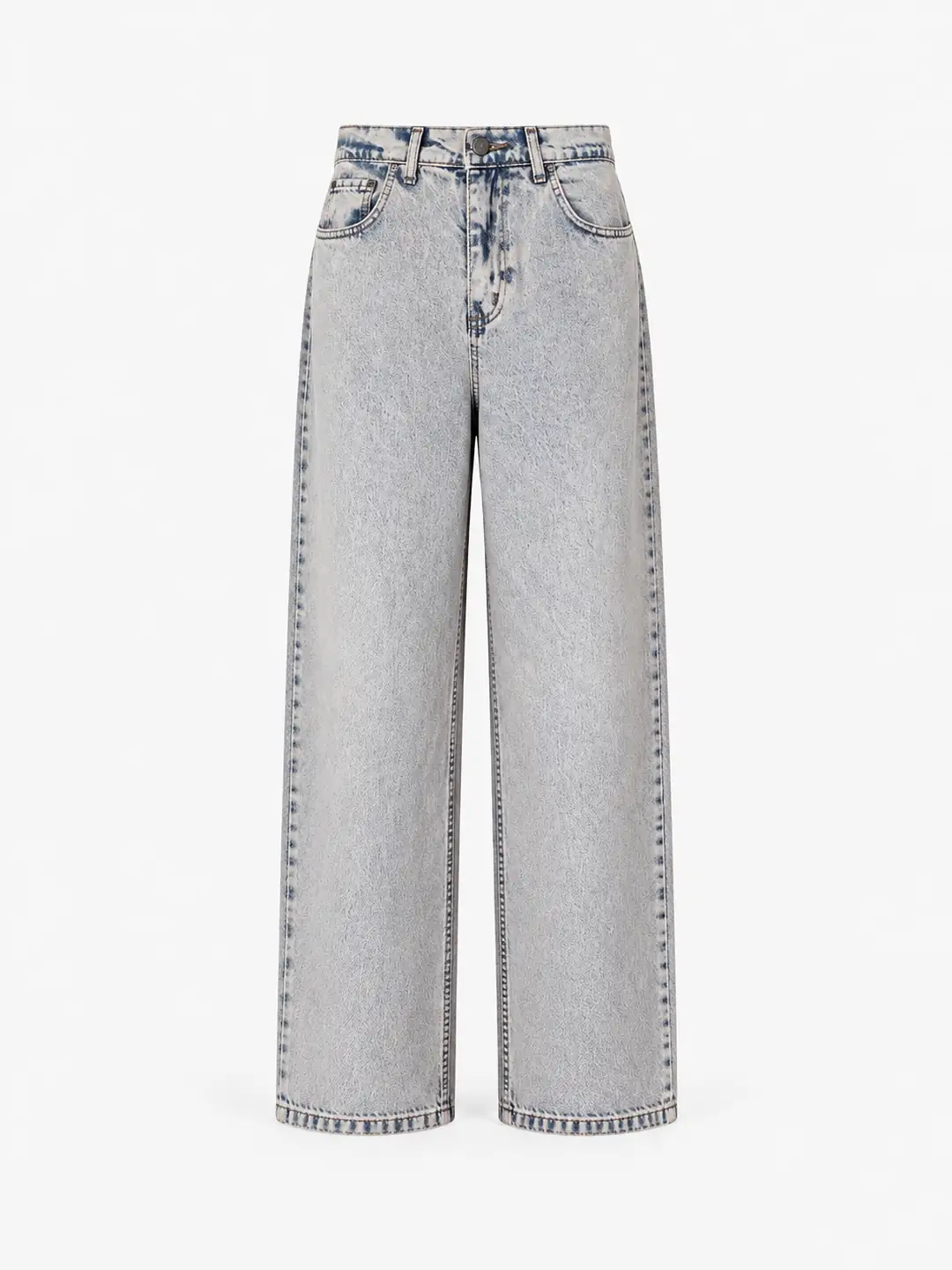 Ürün görseli: Bej Yıkamalı Baggy Jean