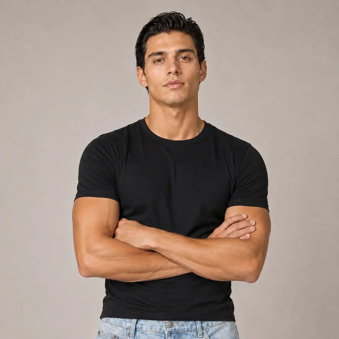 Muscle Fit Tişört - Baby Tee