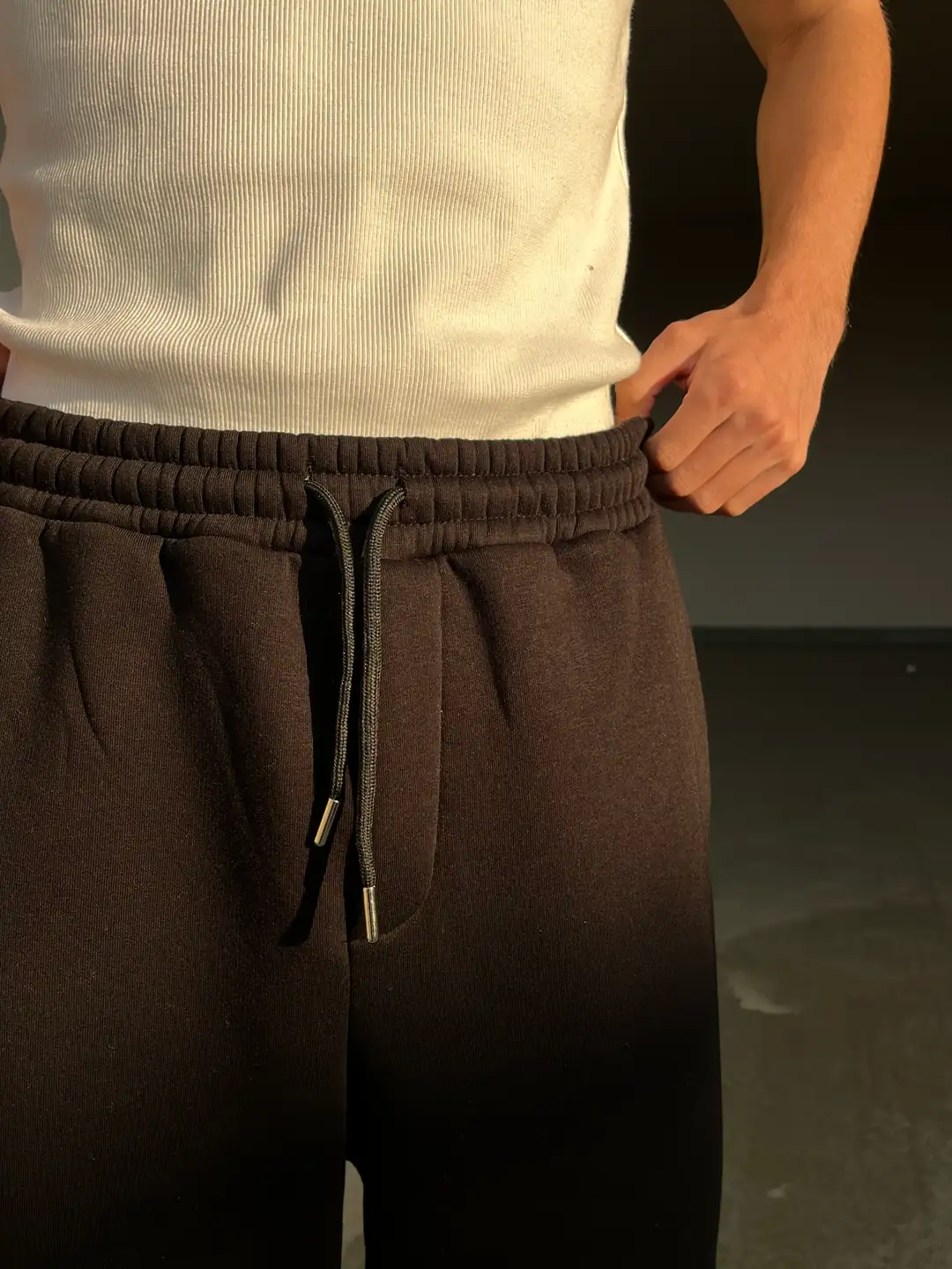 Basic baggy eşofman altı