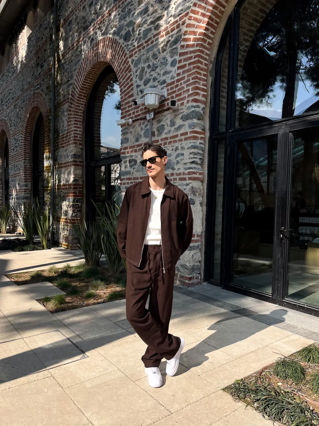 Ürün görseli: Loftpace Summerline Keten Takım - Kahverengi