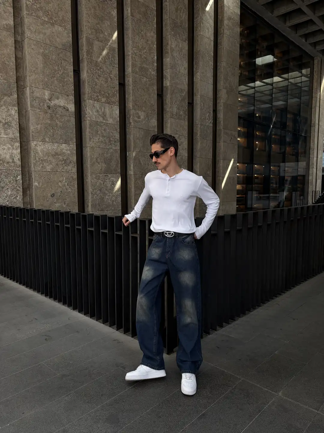 Retro Wash Baggy Jean
