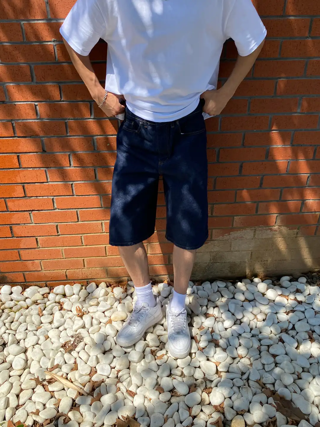 Ürün görseli: Loose Fit Şort - Koyu Lacivert