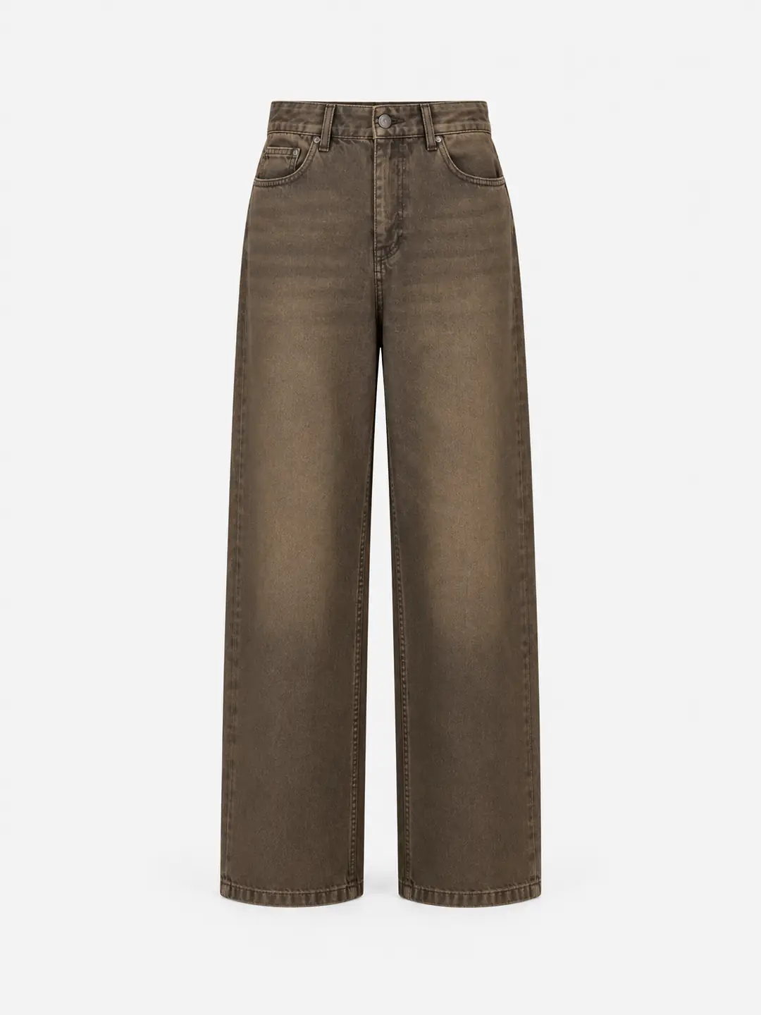 Ürün görseli: Kahverengi Baggy Jean
