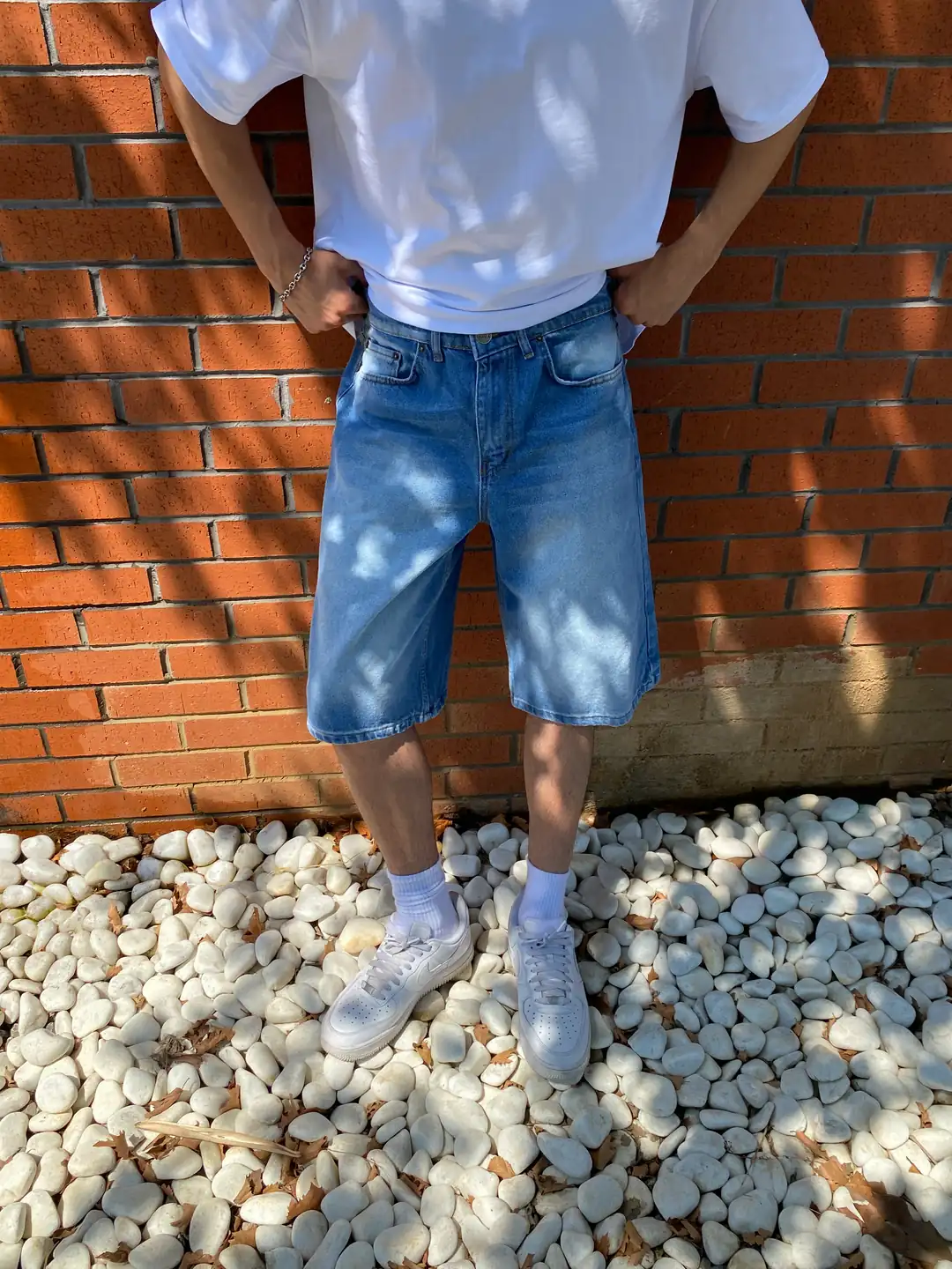 Ürün görseli: Loose Fit Şort - Mavi