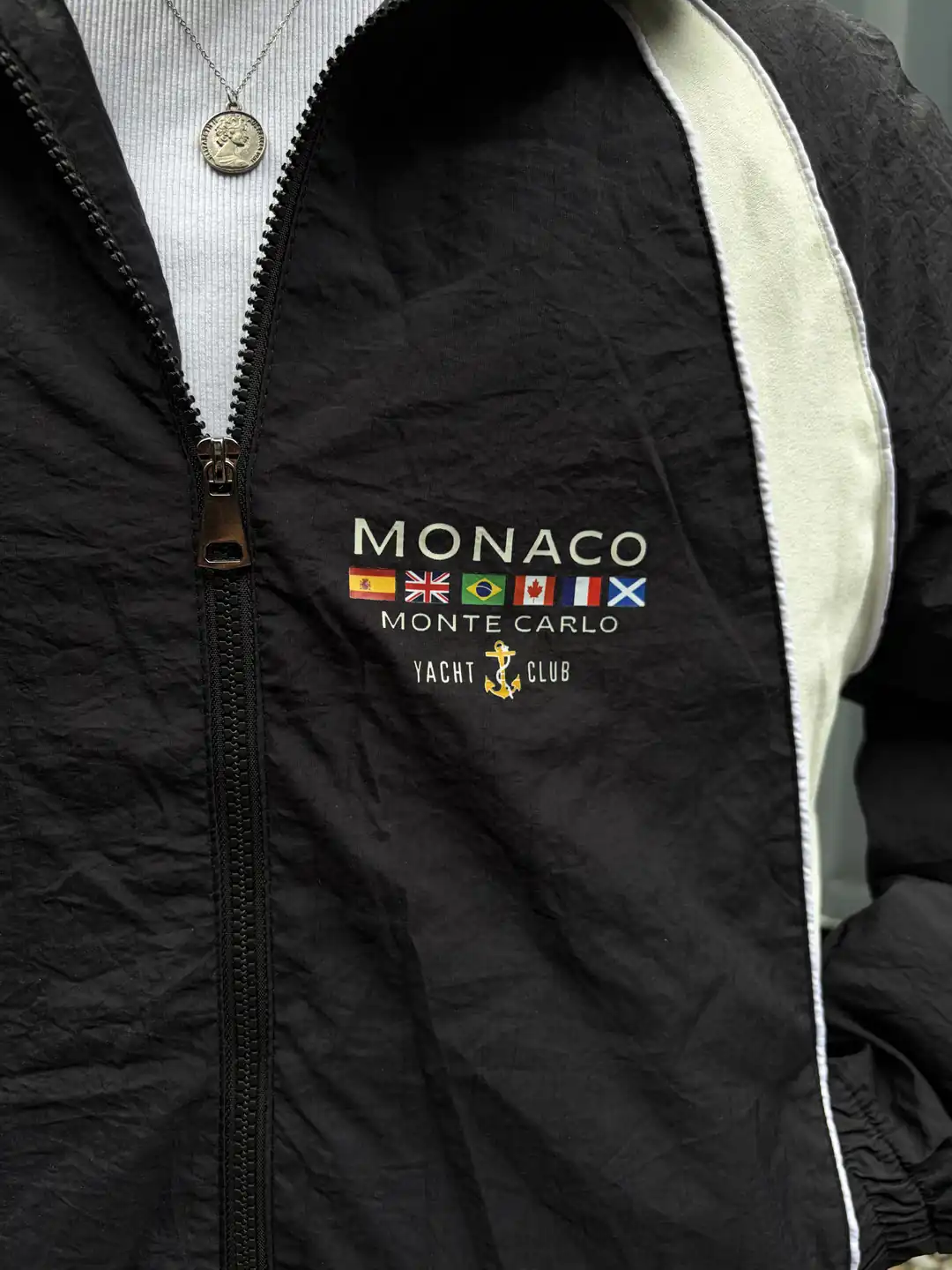 Monaco Piped Bomber Ceket