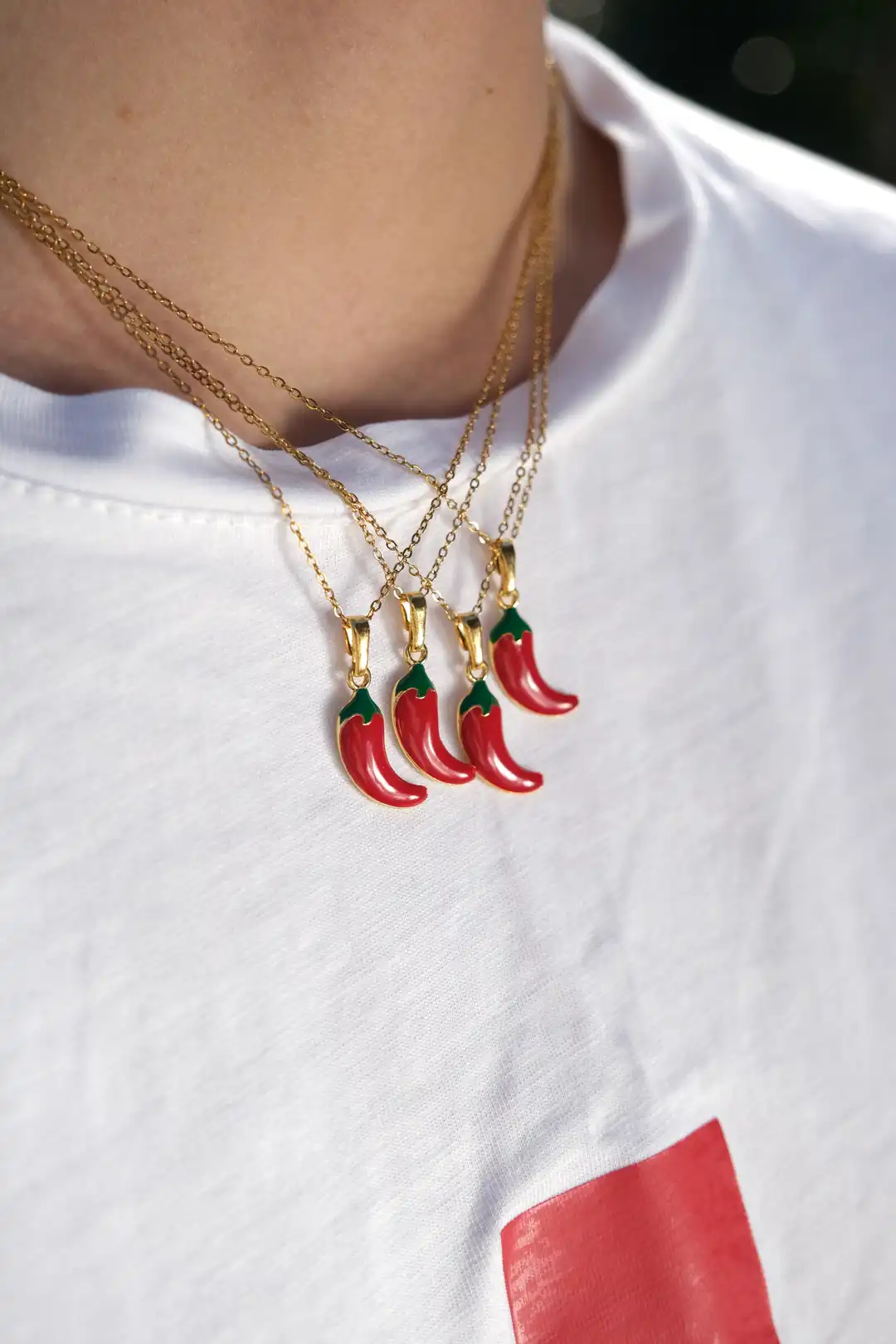 Ürün görseli: Pepper Drop Necklace